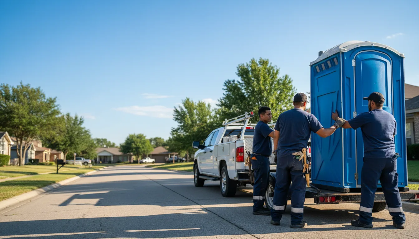 Portable Toilet Rental in Sibley, IL near me